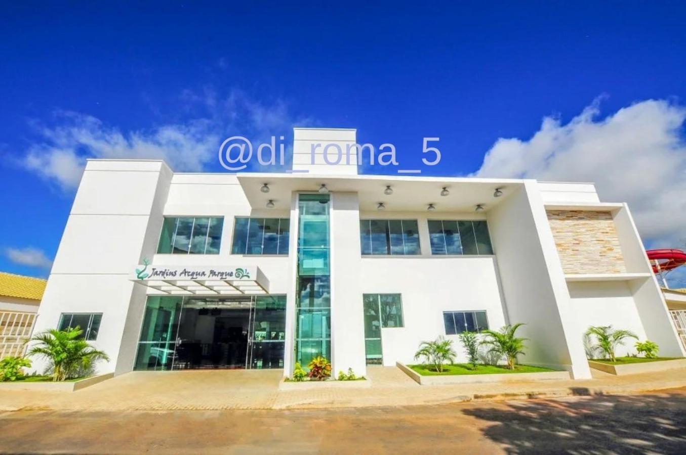 Apto Completo Com Parque Aquatico 24 Horas Lacqua Diroma Caldas Novas Exterior foto